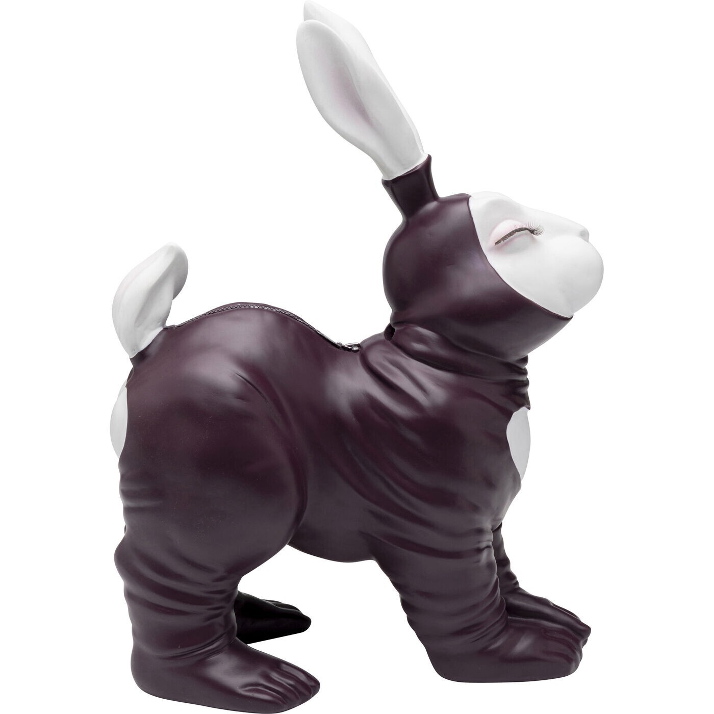 Tirelire lapine sexy violette Kare Design