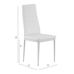 Silla Cassel Blanca