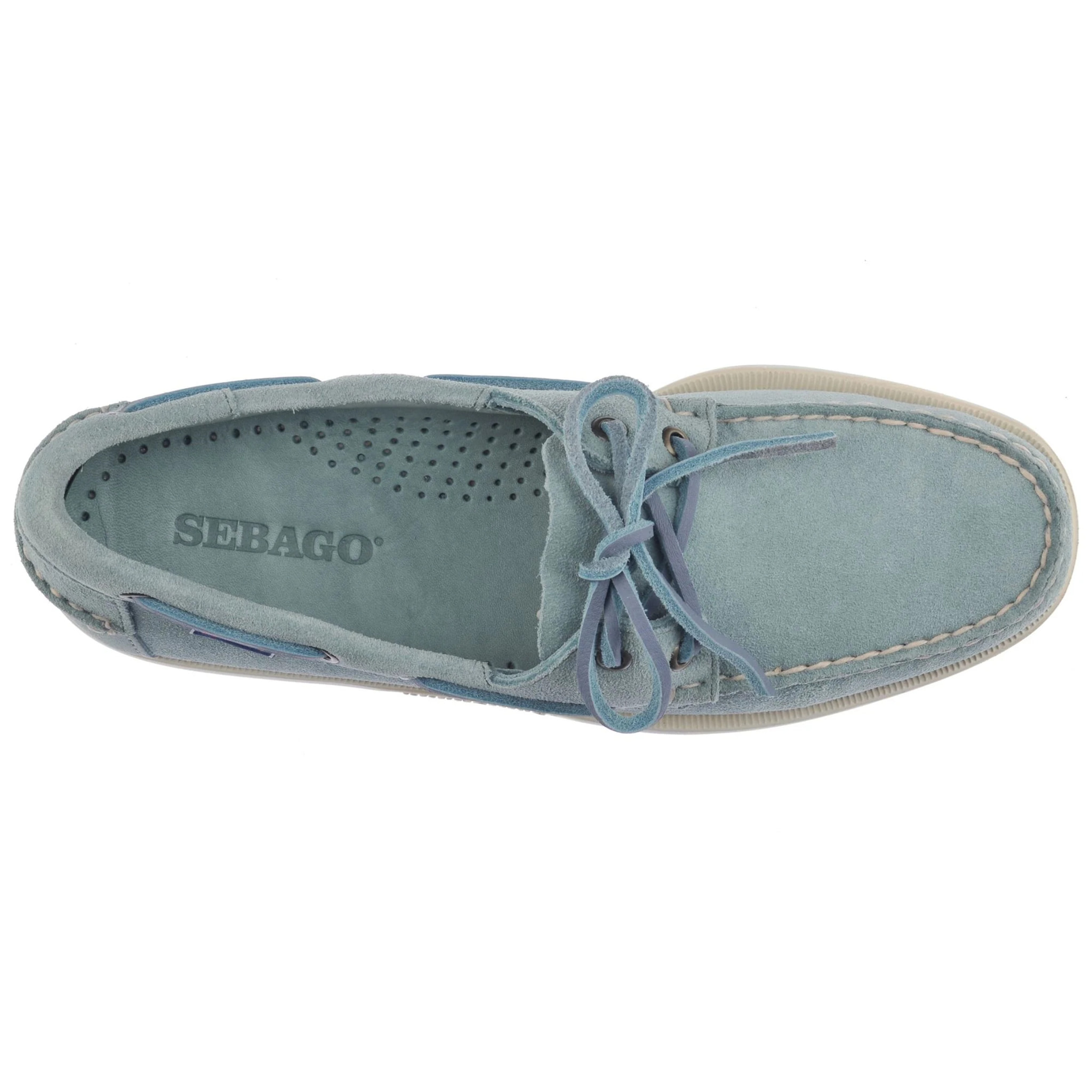 Sebago - Docksides Uomo Verde - Portland Flesh Out
