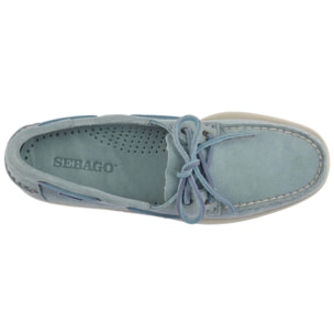 Sebago - Docksides Uomo Verde - Portland Flesh Out