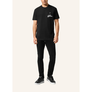 PHILIPP PLEIN T-Shirt Round Neck Ss SIGNATURE