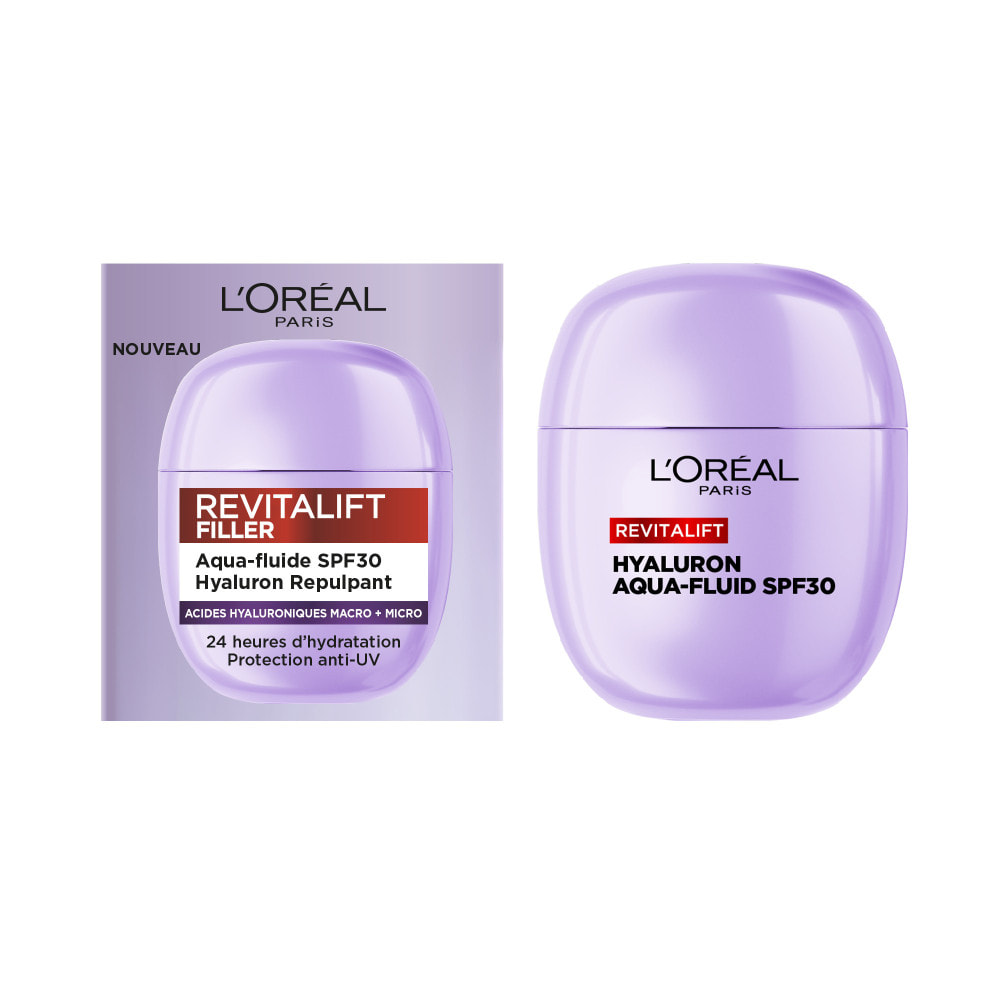L'Oréal Paris Revitalift Filler Aqua-Fluide SPF30 Hyaluron Repulpant 40ml