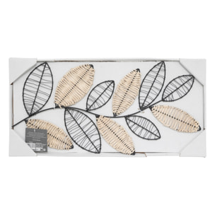 Decoración de pared Aurore 56 x 29 cm metal