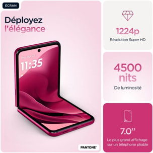 Smartphone MOTOROLA Razr 60 Ultra 512Go Rose