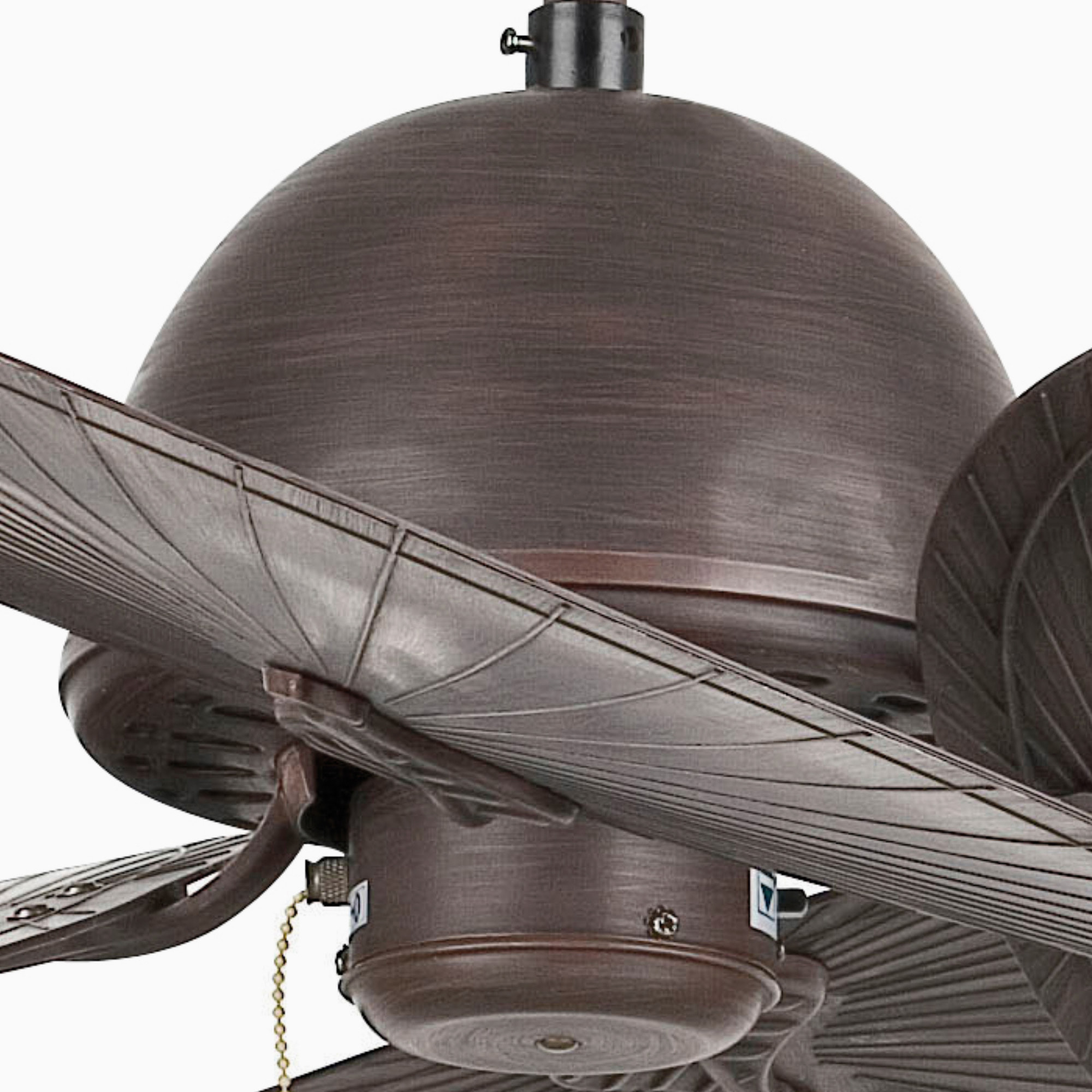 CUBA L Ventilador de techo marrón