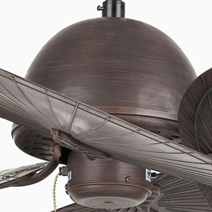 CUBA L Ventilador de techo marrón