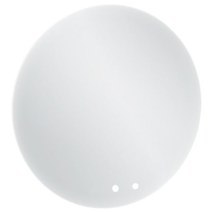Miroir LED rond Grands Boulevards 2 trous