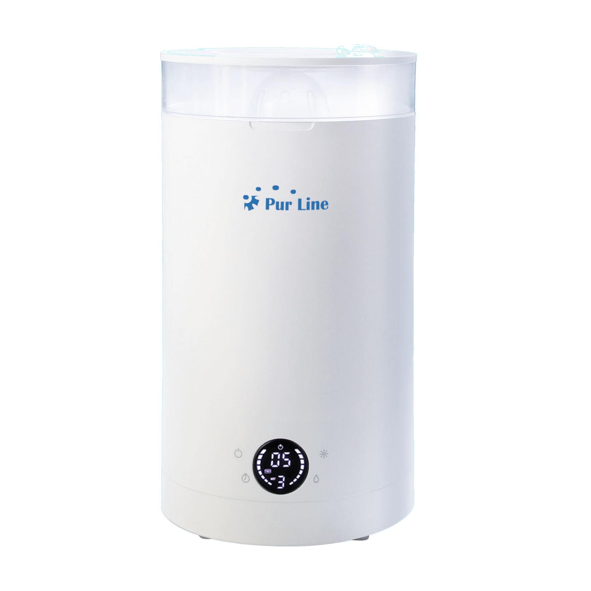 Humidificador ultrasónico de 27W vapor templado o frio para pequeñas superficies HYDRO 9 PURLINE