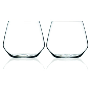 Set 6 vasos de agua 38 cl de cristal colección barware