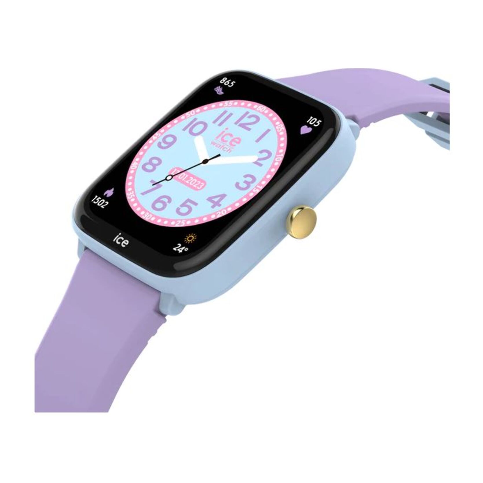 Montre connectée ICEWATCH Junior 2.0 - Purple + Bracelet violet