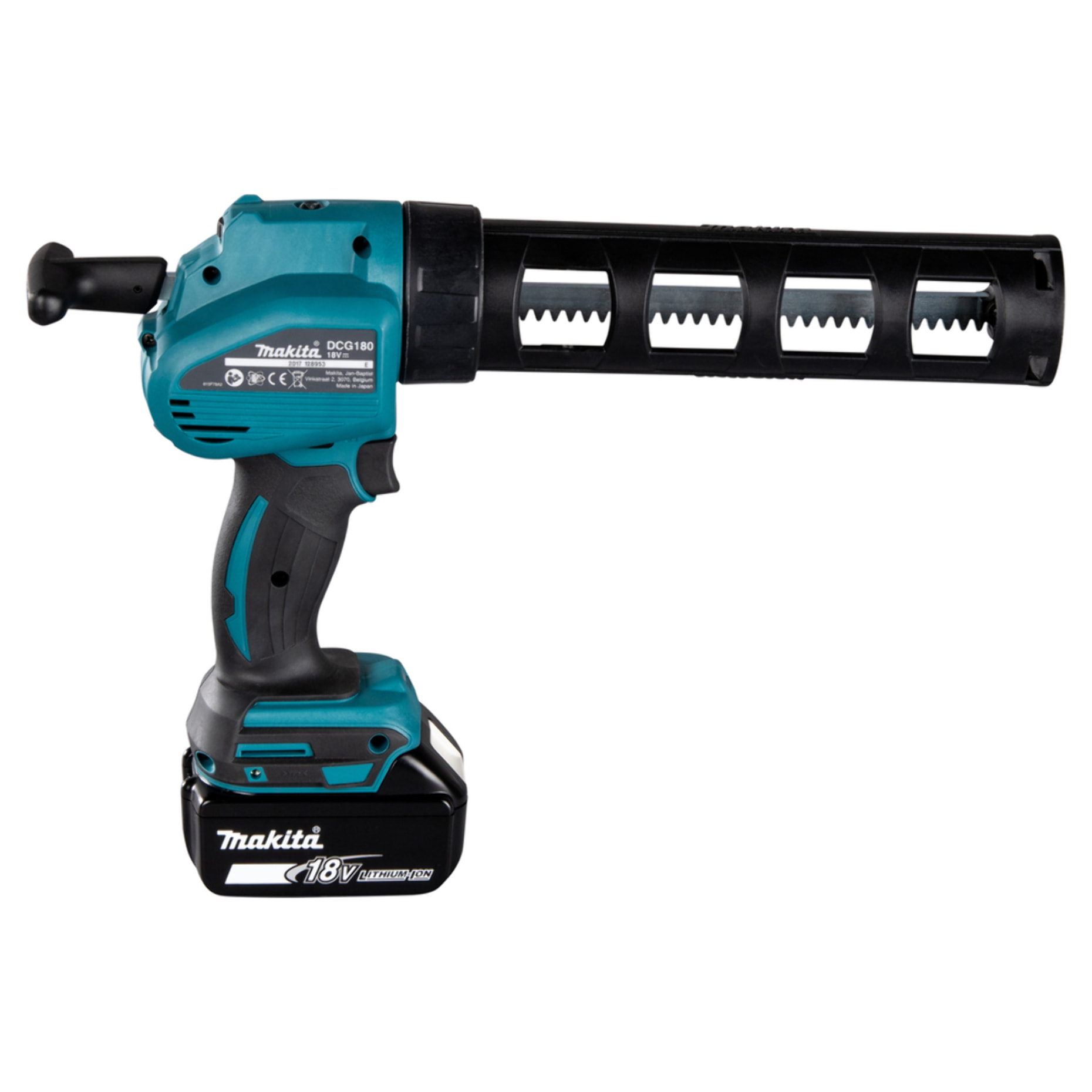 Pistolet à mastic LXT ® 18V - MAKITA - avec 1 batterie 2Ah - chargeur - coffret - DCG180RA
