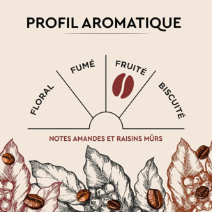 Café Cuvée de caractère x10 - Capsules compatibles Nespresso en aluminium