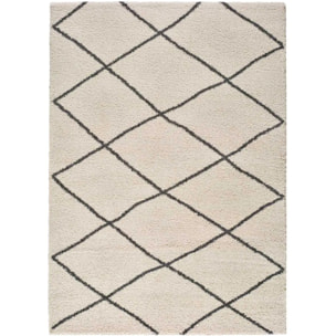 Alfombra de pelo largo Atlas Blanco, varias medidas disponibles