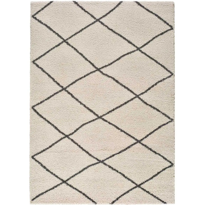 Alfombra de pelo largo Atlas Blanco, varias medidas disponibles