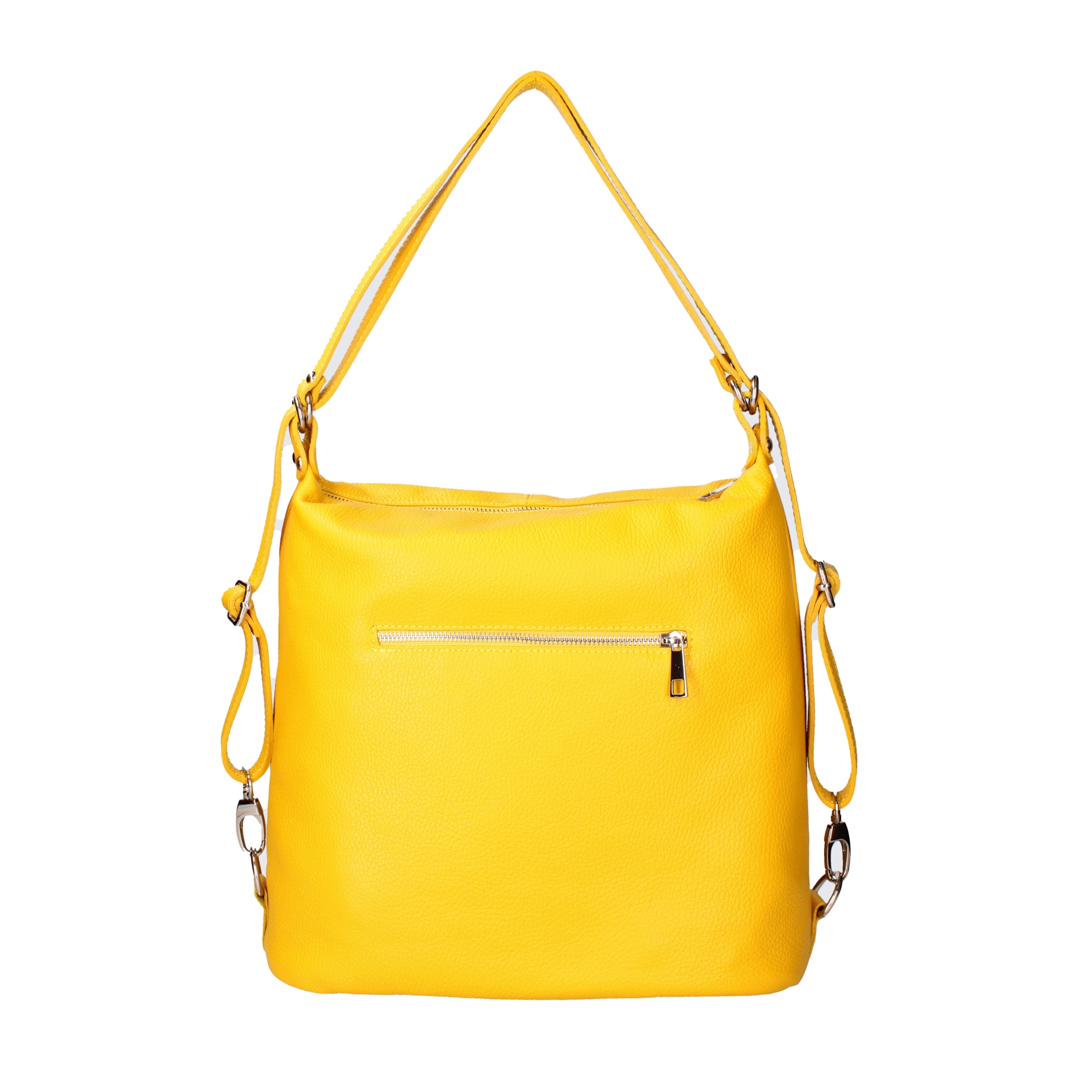 Borsa a spalla convertibile Anjelica - Vera pelle - 33.0 x 31.0 x 12.0 cm