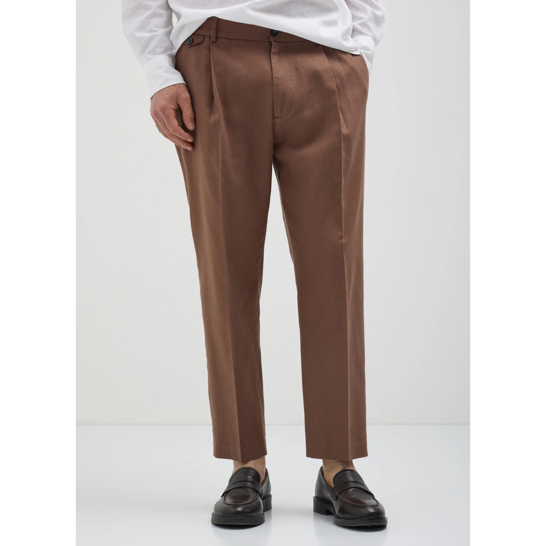 Pantalone lungo in lino