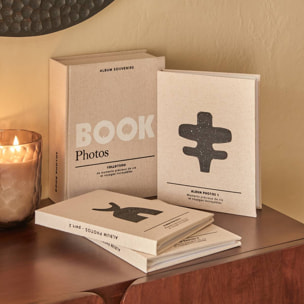 Album-photo Nyer 48 photos 20x24,5cm beige
