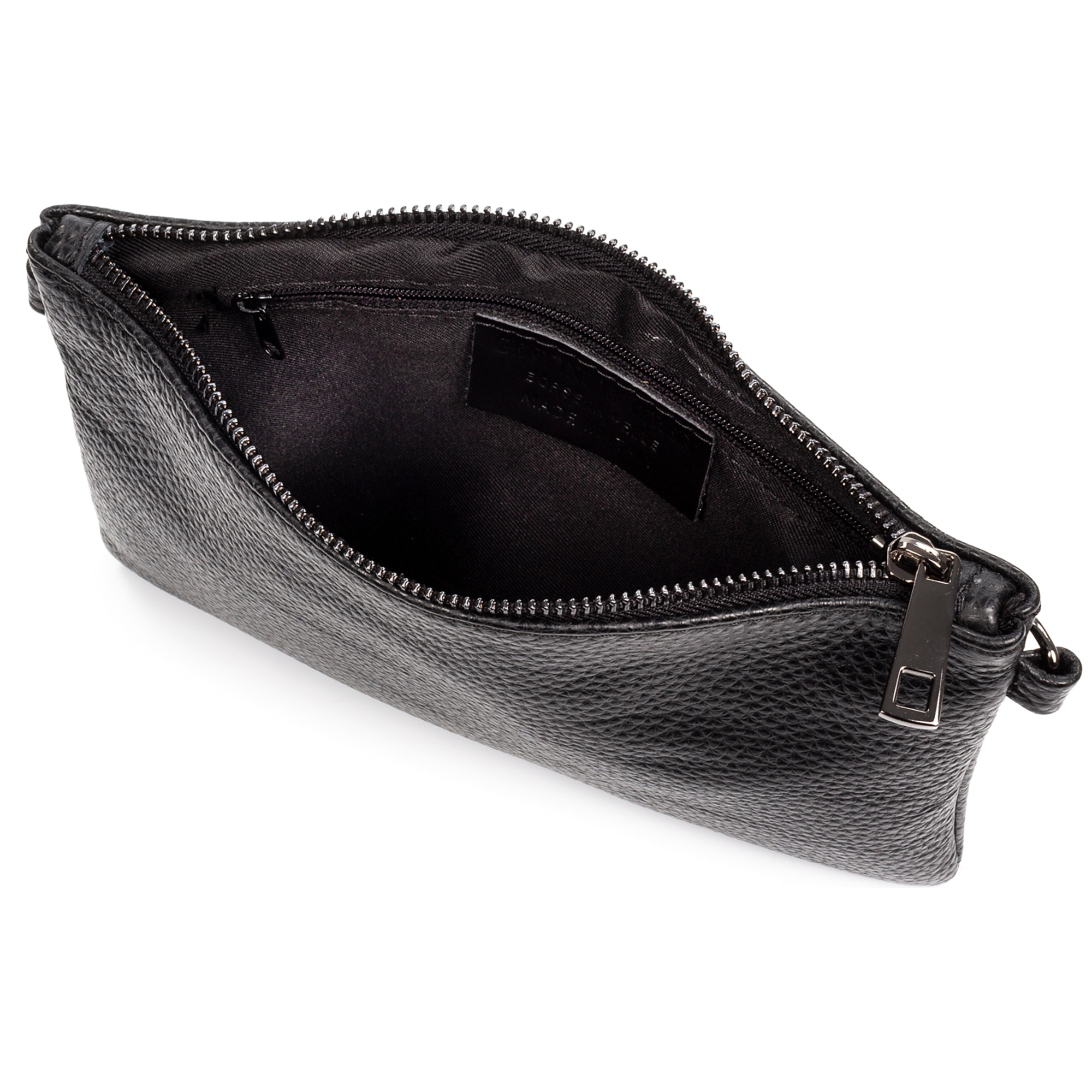 Albenga Borsa a tracolla da donna in vera pelle finitura dollaro