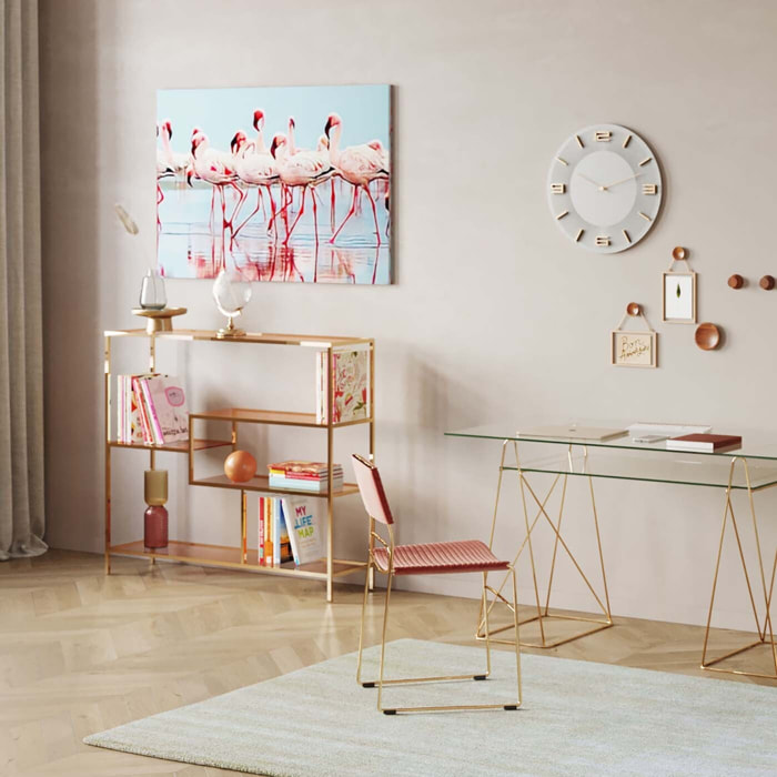 Étagère Loft dorée Kare Design