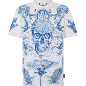 PHILIPP PLEIN Round Neck T-Shirt Tattoo