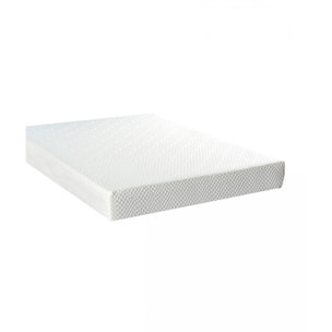 Ensemble Matelas Memoire de forme Absolu avec sommier en bois