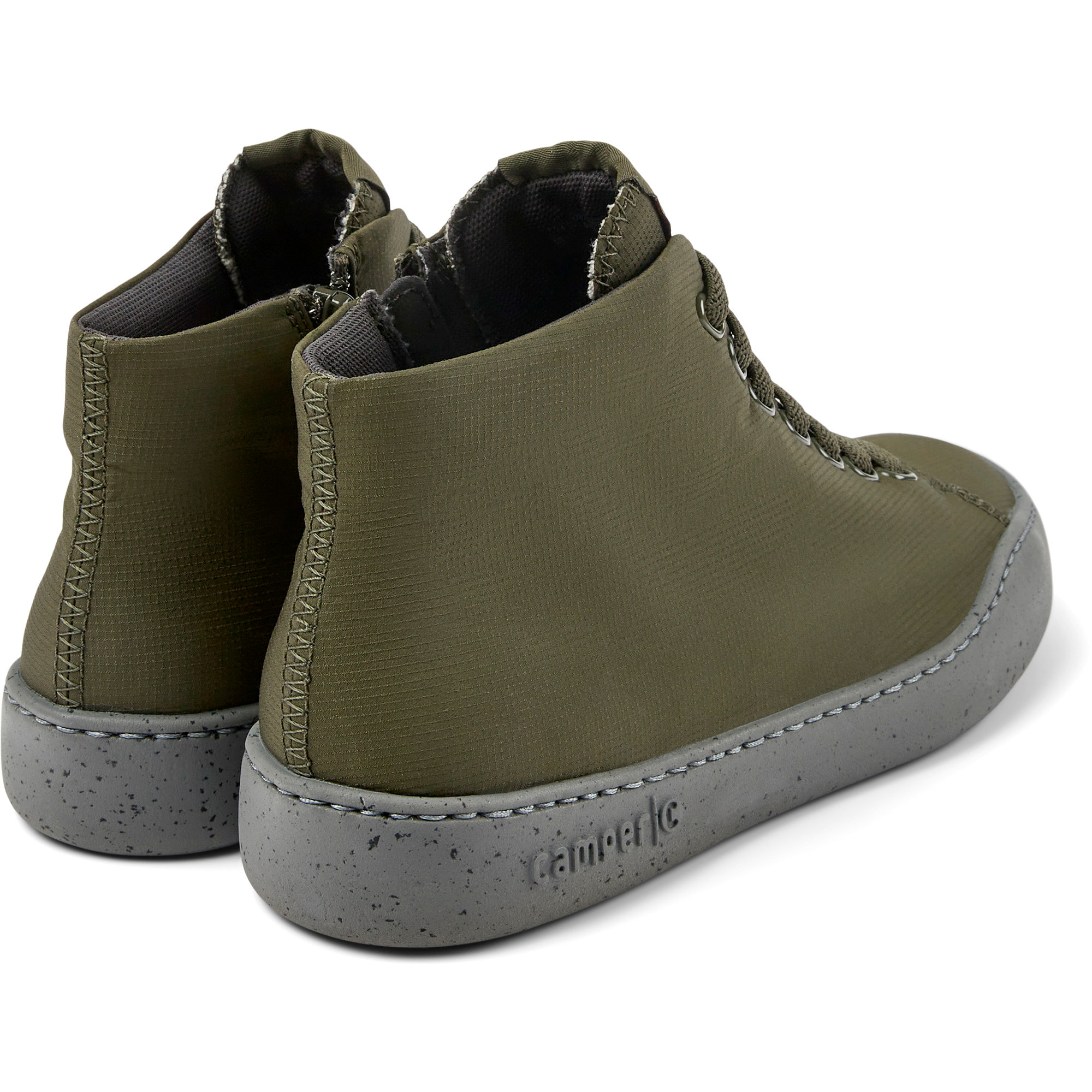 Zapatillas - CAMPER Peu Touring - Verde - Tejido Técnico Poliéster