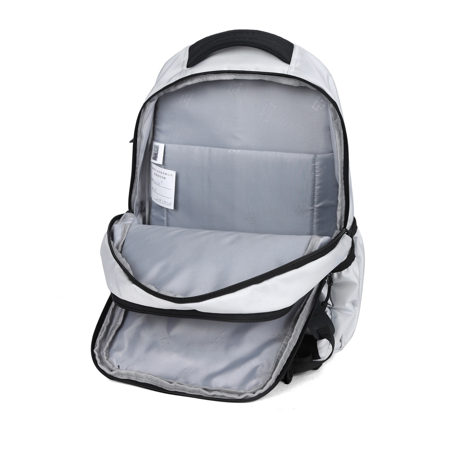 Zaino Unisex Zenithar Nova - Poliestere Vegan - 34.0 x 19.0 x 47.0 cm