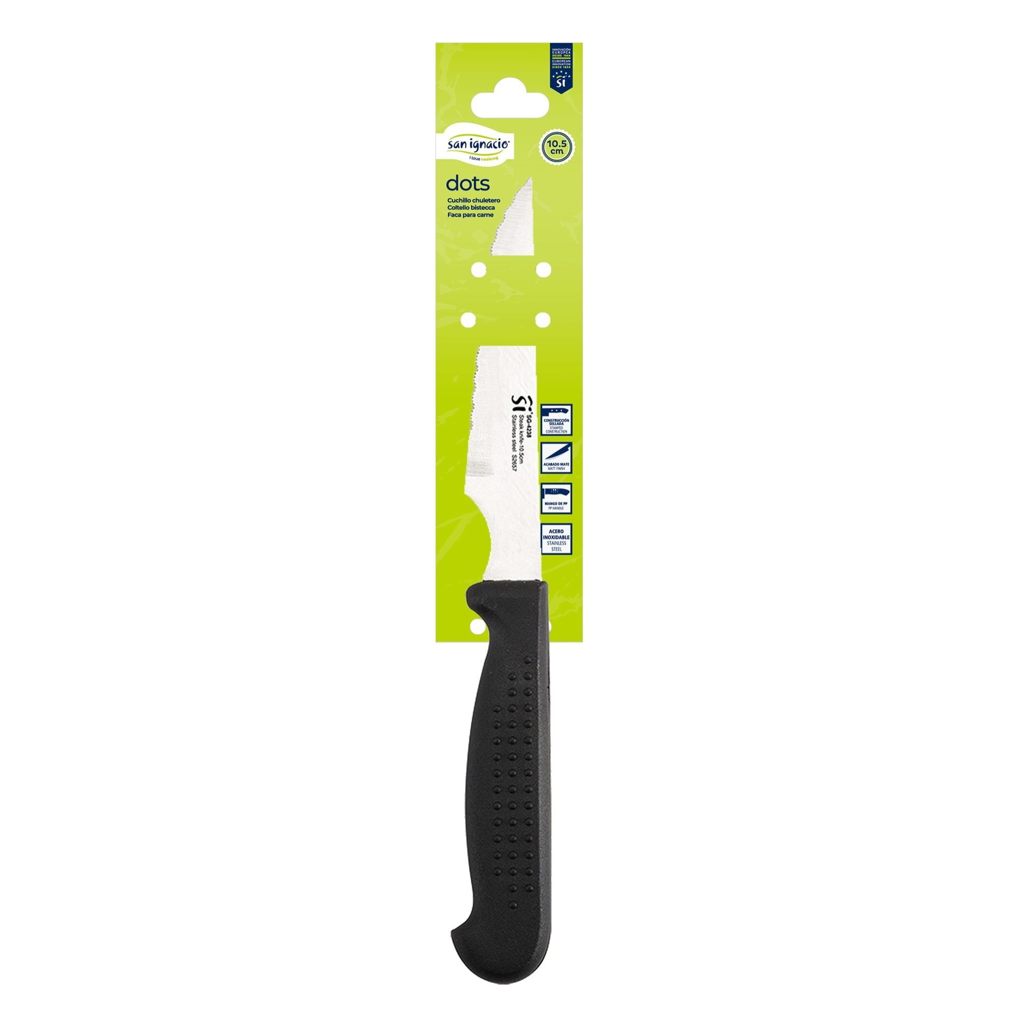 Cuchillo chuletero 10cm acero inoxidable san ignacio