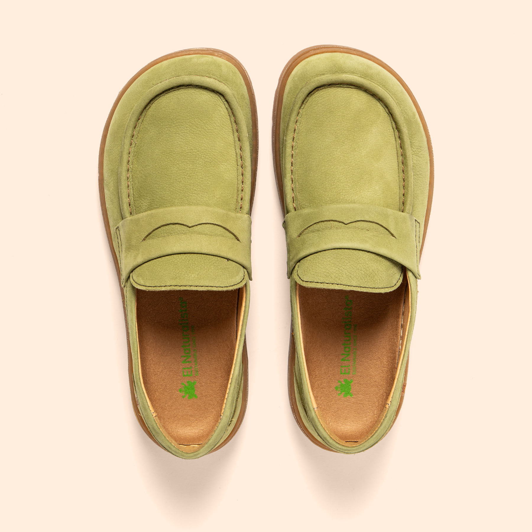 Zapatos N5239 NOBUCK LIKEN / NOMADA color Liken