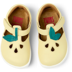 Bailarinas - CAMPER Peu Cami Twins - Amarillo - Cuero liso