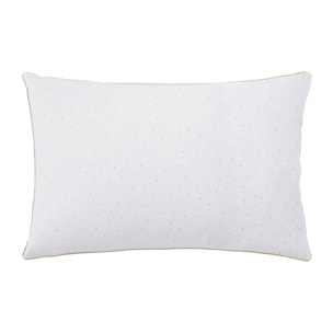 Taie d'oreiller imprimée en percale de coton, LOVE BIRDS, Multicolore