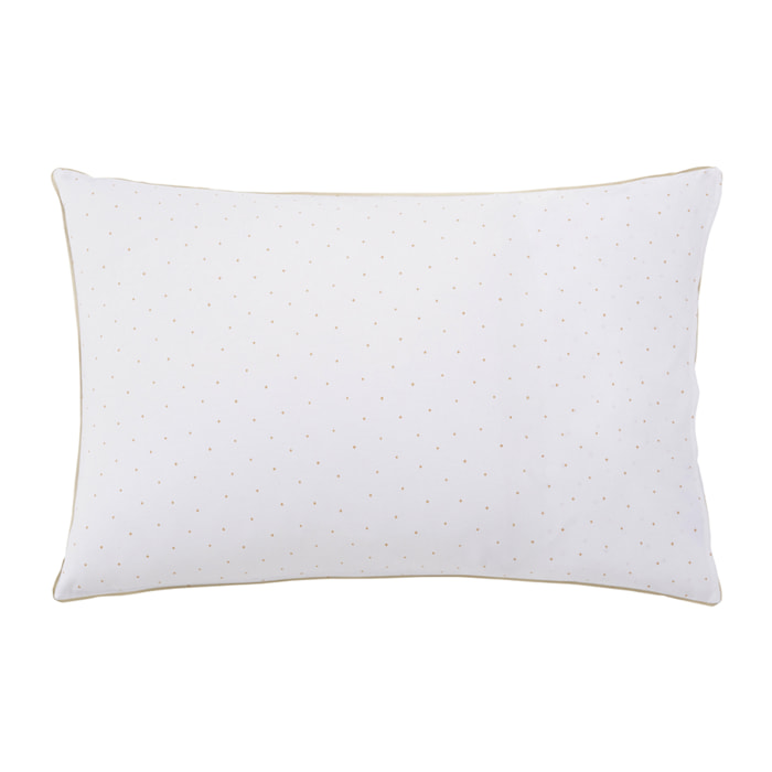 Taie d'oreiller imprimée en percale de coton, LOVE BIRDS, Multicolore