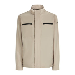 Chaquetas Hombre de la marca GEOX  modelo M JHARROD SHORT JKT Beige