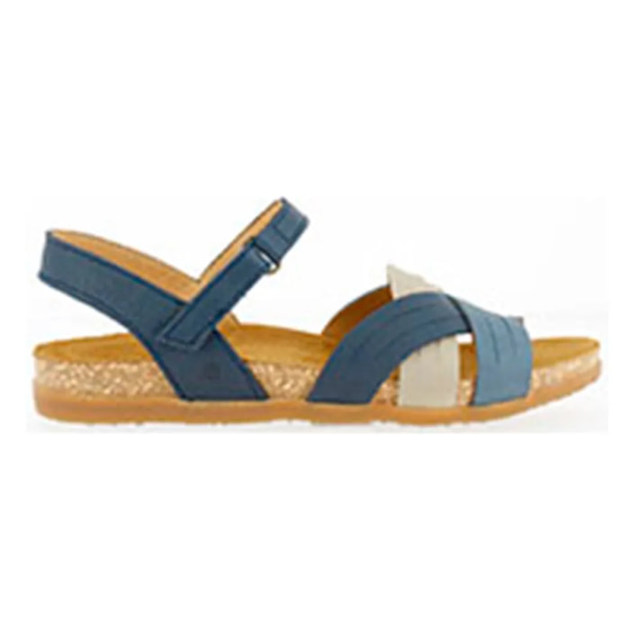 Sandalias N5242 MULTI LEATHER MARINO MIXED / ZUMAIA color Marino mixed