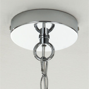 Tomasucci Lustre 6 lumières JEWEL SILVER RING Multicolore