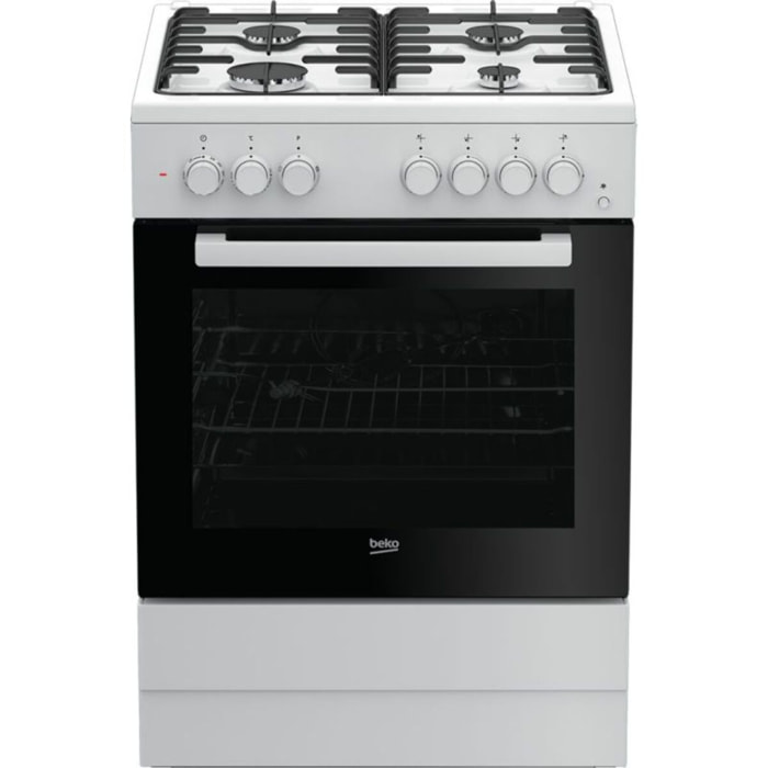 Cuisinière gaz BEKO FSE62110DWC