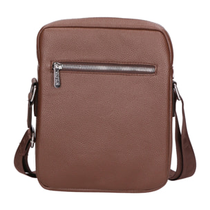 Borsa a tracolla da Uomo in Ecopelle Prodotto Vegano 26x20x8 cm