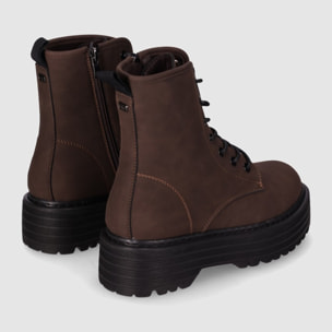 Botines - Marron - Tacón: 5 cm