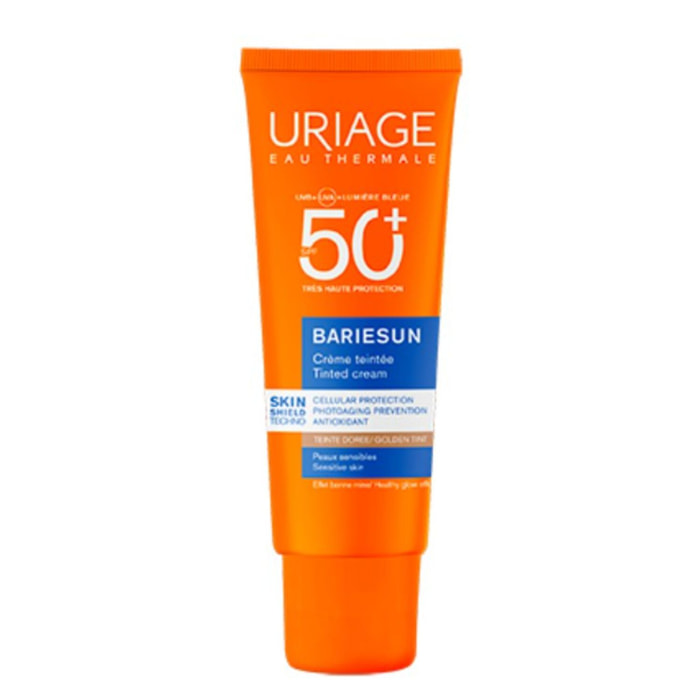 Bariesun SPF 50+ - Crème Teintée  Dorée 50 ml