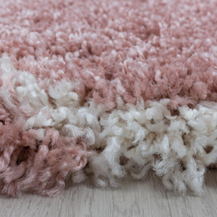 Tapis shaggy tissé motif scandinave SANI