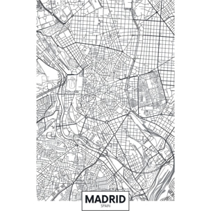 Tableau madrid spain Toile imprimée