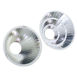 LEDS C4 Aplique Ip66 Cosmos Wall Fixture Ø106 Double Emission Led 10.5W Blanco Cálido
