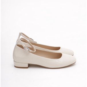 DECOLLETE' BASSA CINTURINO CHOCOLA' PANNA