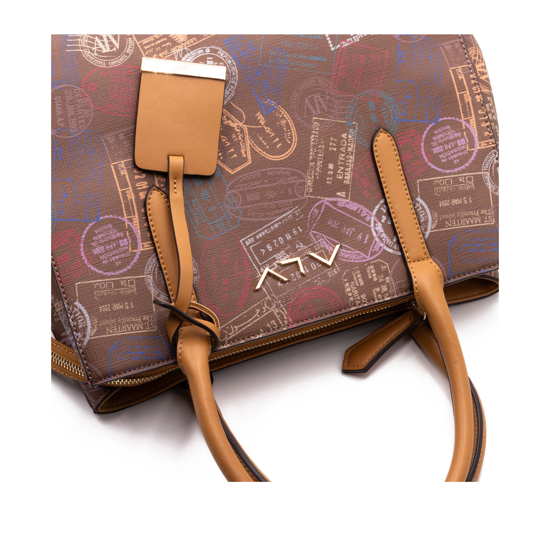 Borsa a spalla  da donna Poliuretano Prodotto alla Moda 30x21x13 cm