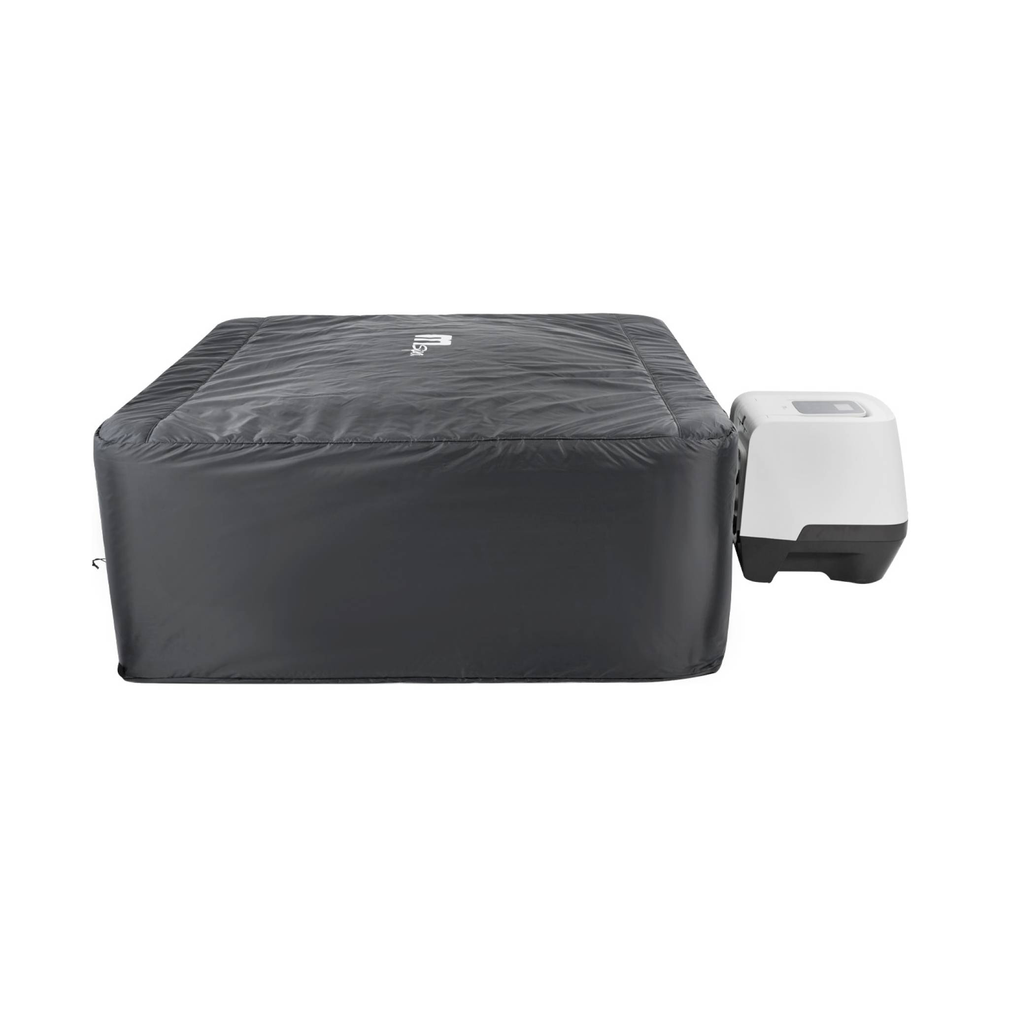 Housse de protection intégrale pour spa OSLO PLUS 6 places Ø 188 x 70cm noir