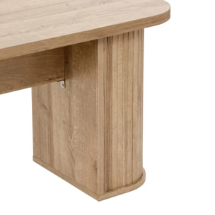 Banc Colva 140x35x45 cm Naturel