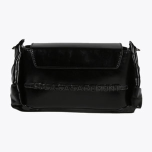 Borsa a tracolla con dettagli laterali