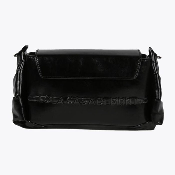 Borsa a tracolla con dettagli laterali