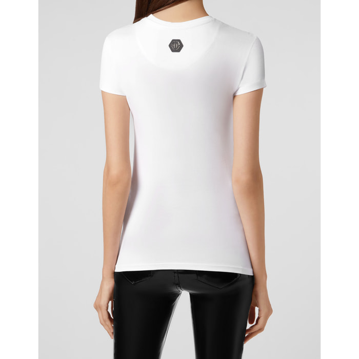 PHILIPP PLEIN T-Shirt Round Neck MONOGRAM