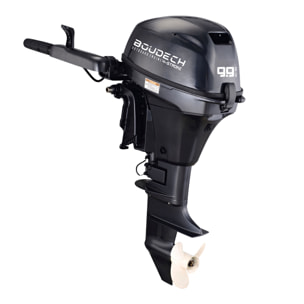 Kluster - Motore Marino Fuoribordo a Benzina 4 Tempi 246cc 9.9 Hp Gambo Corto per Gommoni Barche da Pesca